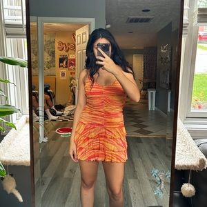 Thrifted Multicolor Dress.